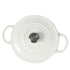 TOQUE 4L Enamel Dutch Oven Pot in White Colour-2018816786526507012