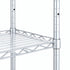 Levede Shelving Unit Adjustable Rack 6 Tier 161cm Carbon Steel  Laundry Silver-2109799590394531845