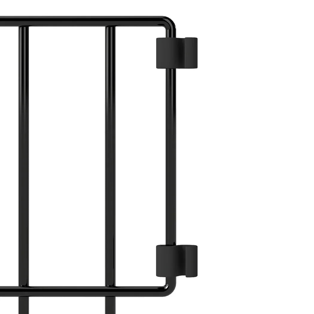 Mountview 10 Pcs Garden Fence Border Rustproof Metal-2050056905409302532