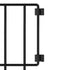 Mountview 10 Pcs Garden Fence Border Rustproof Metal-2050056905409302532