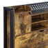 Levede Queen Bed Frame Storage Headboard Industrial-1894516793683349508