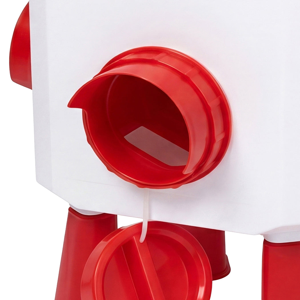 Pawz Auto Chicken Feeder and Waterer Set 12kg 11L Gravity Food Water Dispenser-2061251867471646724