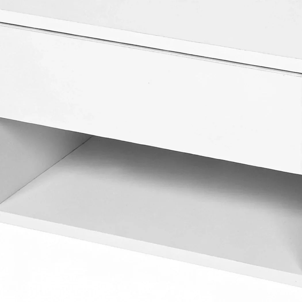 Levede 2 Floating Bedside Tables Side Table Storage Nightstand Bedroom Cabinet-2050056780842668036