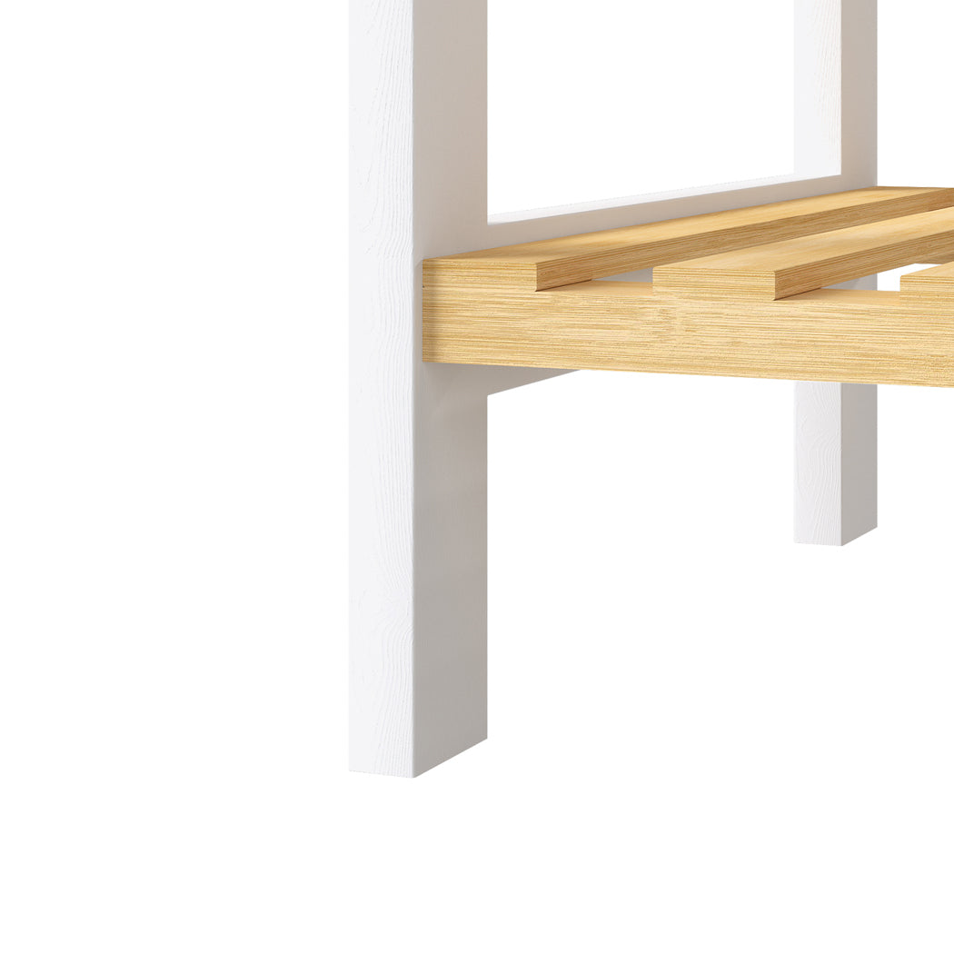 Levede Bamboo Storage Rack 3 Tier Shelf Shoe Organiser-2065254664798081028