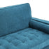 Levede Fabric Sofa Armchair 3 Seater Couch Blue 191cm Wide-1973193704135069700