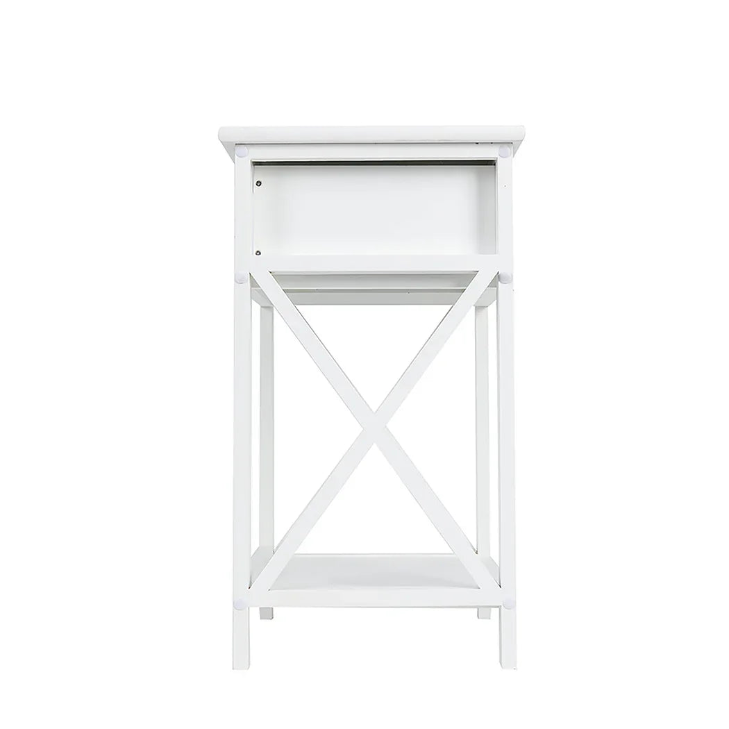 Levede 2x Bedside Tables Drawers Side-2006733144480419844