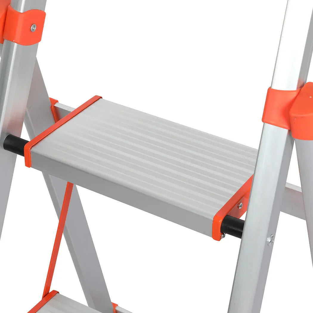 Traderight 5 Step Ladder Folding Aluminium-2006733183529390084