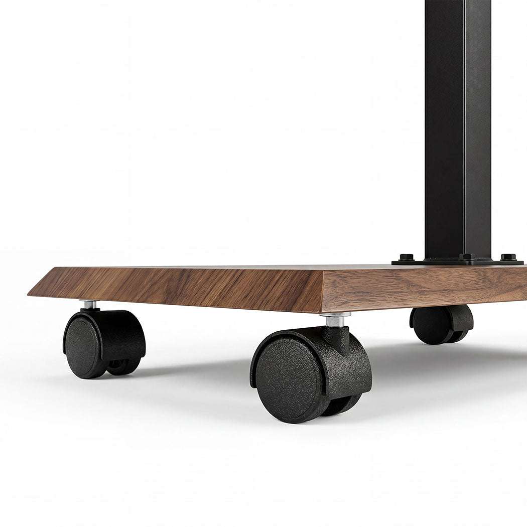 Levede C Shaped Side Table Height Adjustable Rolling 360° Swivel Top End Table-2072893557752074244