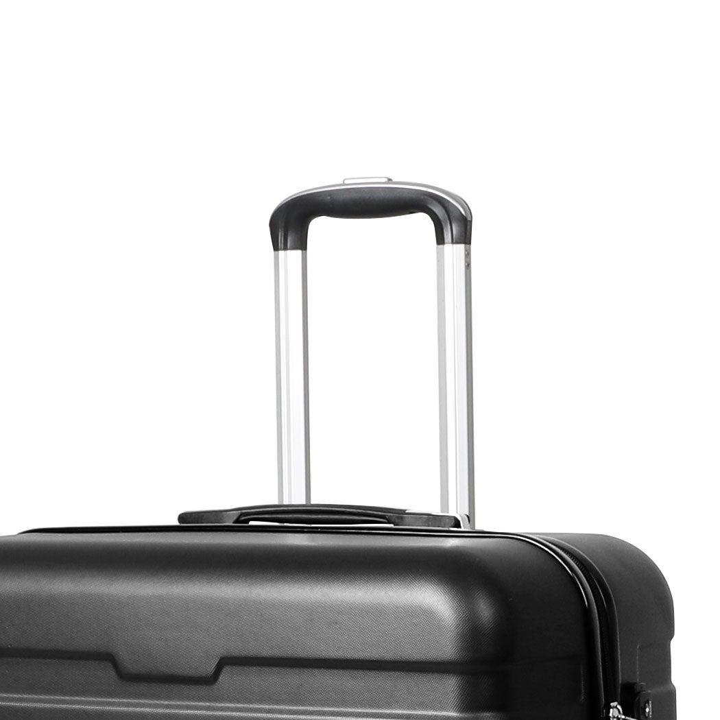Slimbridge 3PC Luggage sets Suitcase Black-1864184367522385924