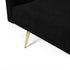 Levede Sofa Bed Convertible Velvet Lounge Recliner Couch Sleeper 3 Seater Black-2018816938825879556
