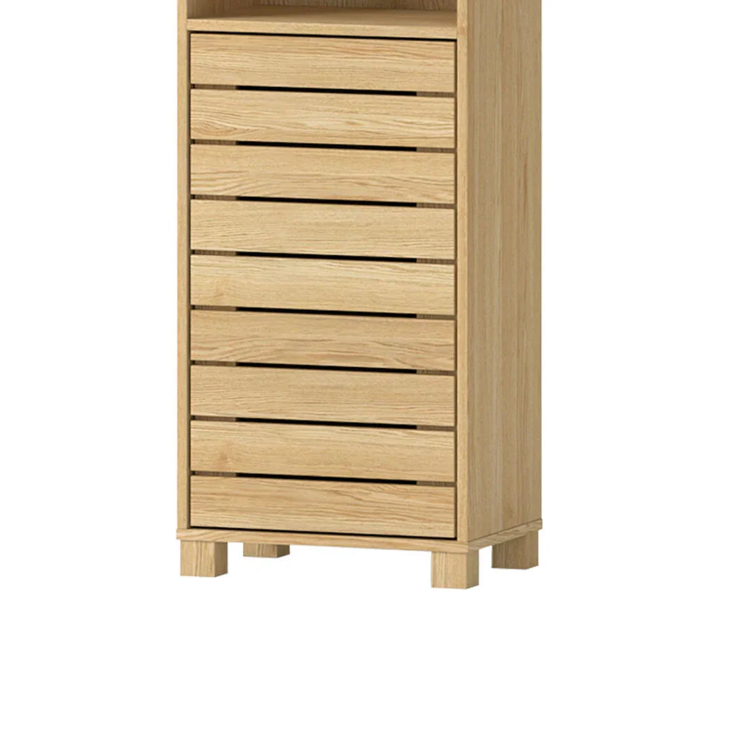 Levede Tall Bathroom Cabinet Storage 165cm Tallboy Adjustable Shelf Cupboard-2050056758117928964