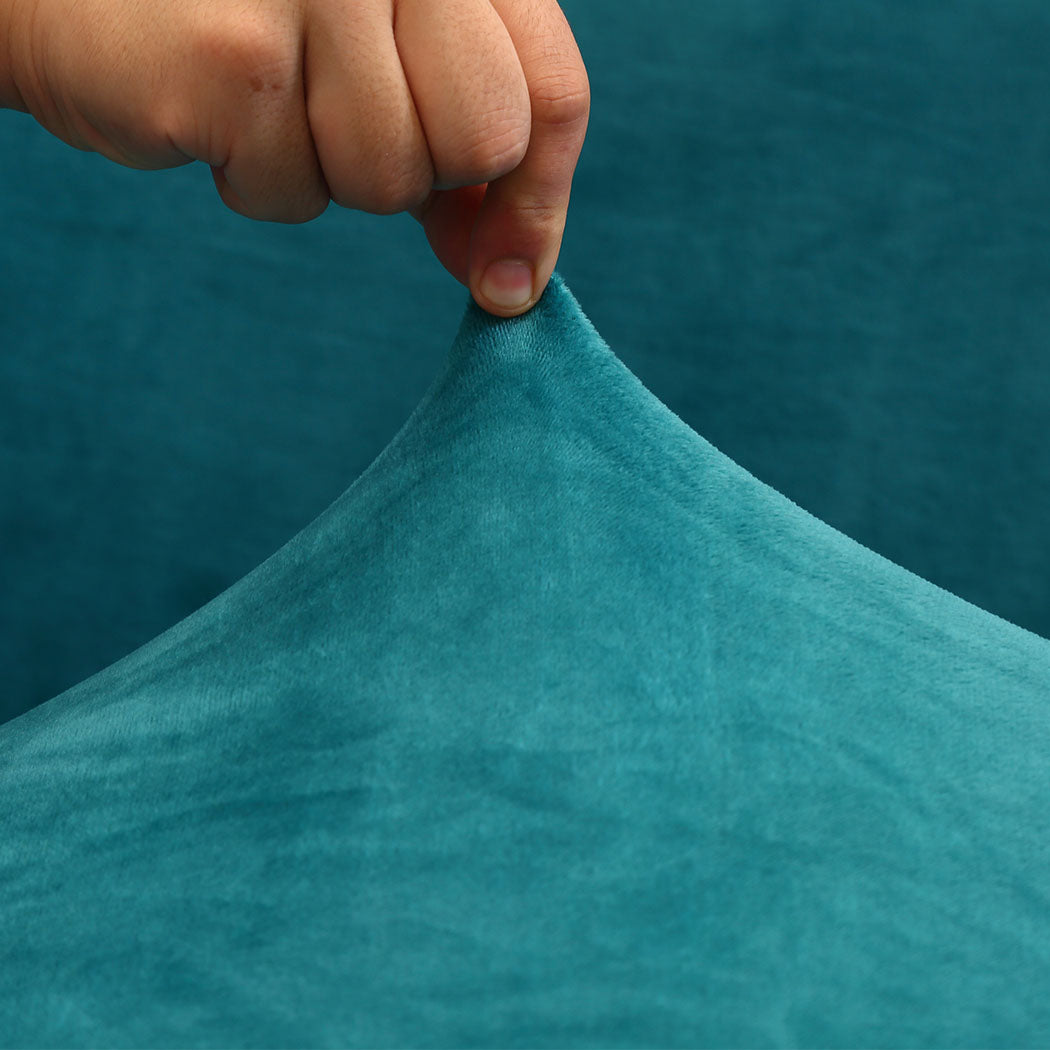 Marlow Sofa Covers 3 Seater High Stretch Green Agate Green-1910112338506289156