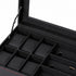 Watch Box 6 Slot Watch Case Jewellry Box PU Leather with Drawer Black-2100034976140627972