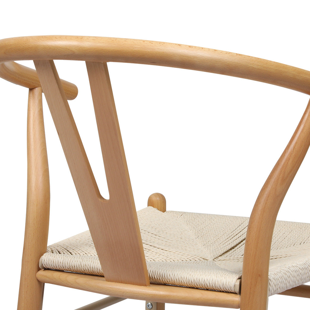 Levede 4x Dining Chairs Wooden Hans-1973193580906418180