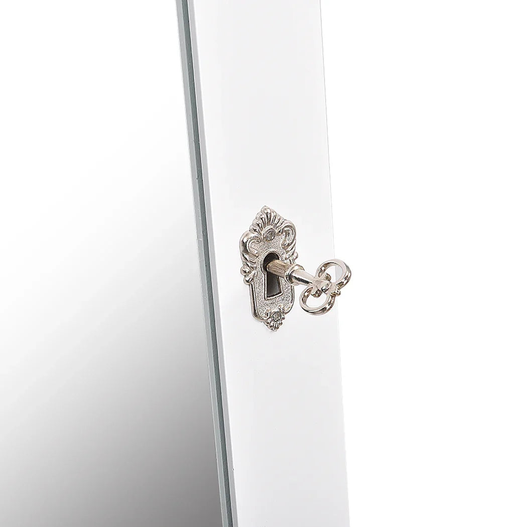 Levede Mirror Jewellery Cabinet Makeup-2006733194120007684