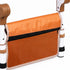 Levede Bed Rail Foldable 2 Handle Adjustable Height Non-Slip Grip Orange-2100034938442223620