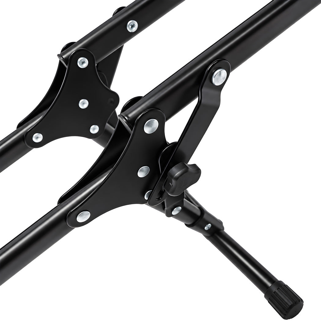 Monvelo Bike Stand Floor Storage Rack Foldable Carbon Steel for 16-29 Inch Black-2109799599093518340