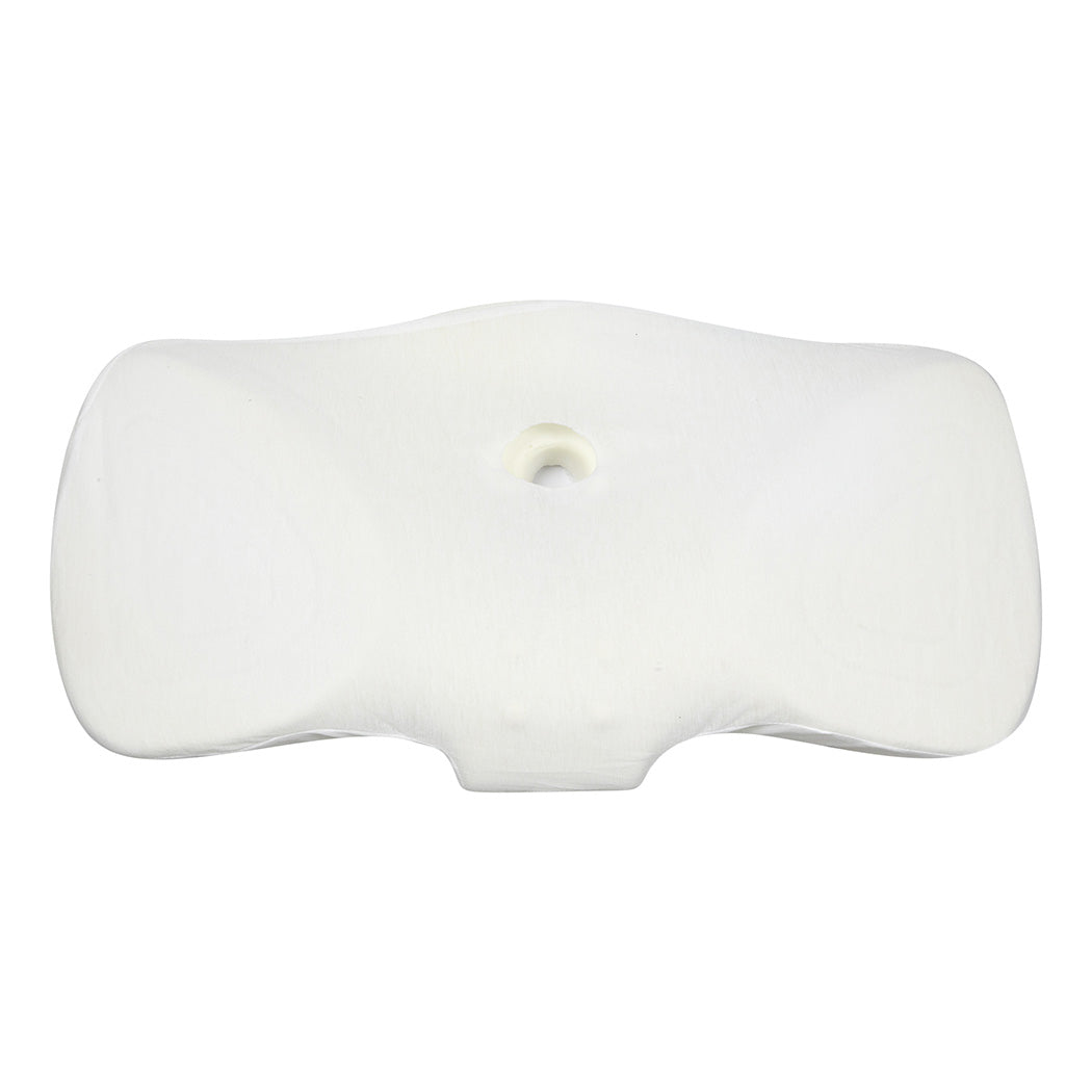 Dreamz Memory Foam Pillow Pillowcase Supprt Grey Rebound-2029387207172820996