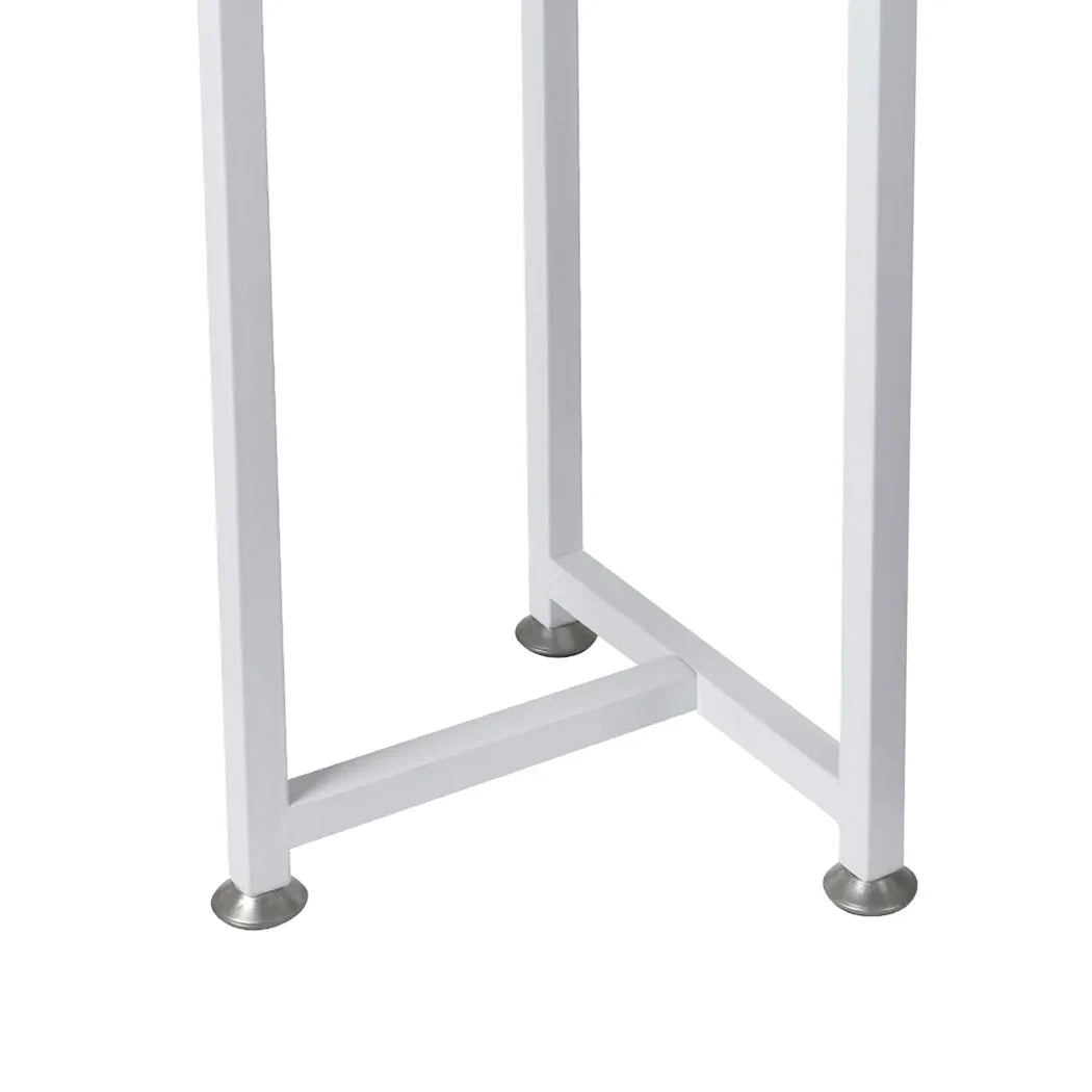 Levede Plant Stand Outdoor Indoor Flower White Medium-2006732929799163908