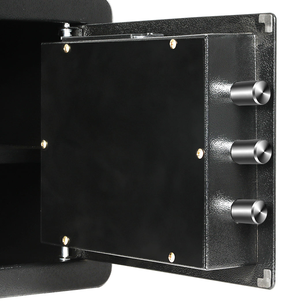 8.1L Digital Security Safe Box Password Key Lock Cash-2006732905619001348
