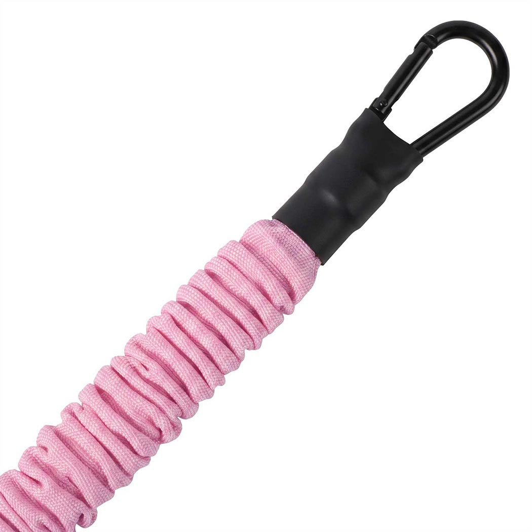 Centra Resistance Bands Set Foot Pedal 3 Tube Adjustable for Home Workout Pink-2100035025125904388