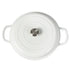 TOQUE 3.5L Enamel Dutch Oven Pan in White Colour-1864184348887093252