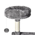 PaWz 130cm Cat Tree Toy Scratching Post Grey-2029387266031489028