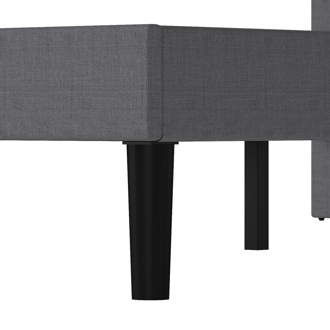 Levede Bed Frame Upholstered Platform Mattress Base Queen-2011971106671562756