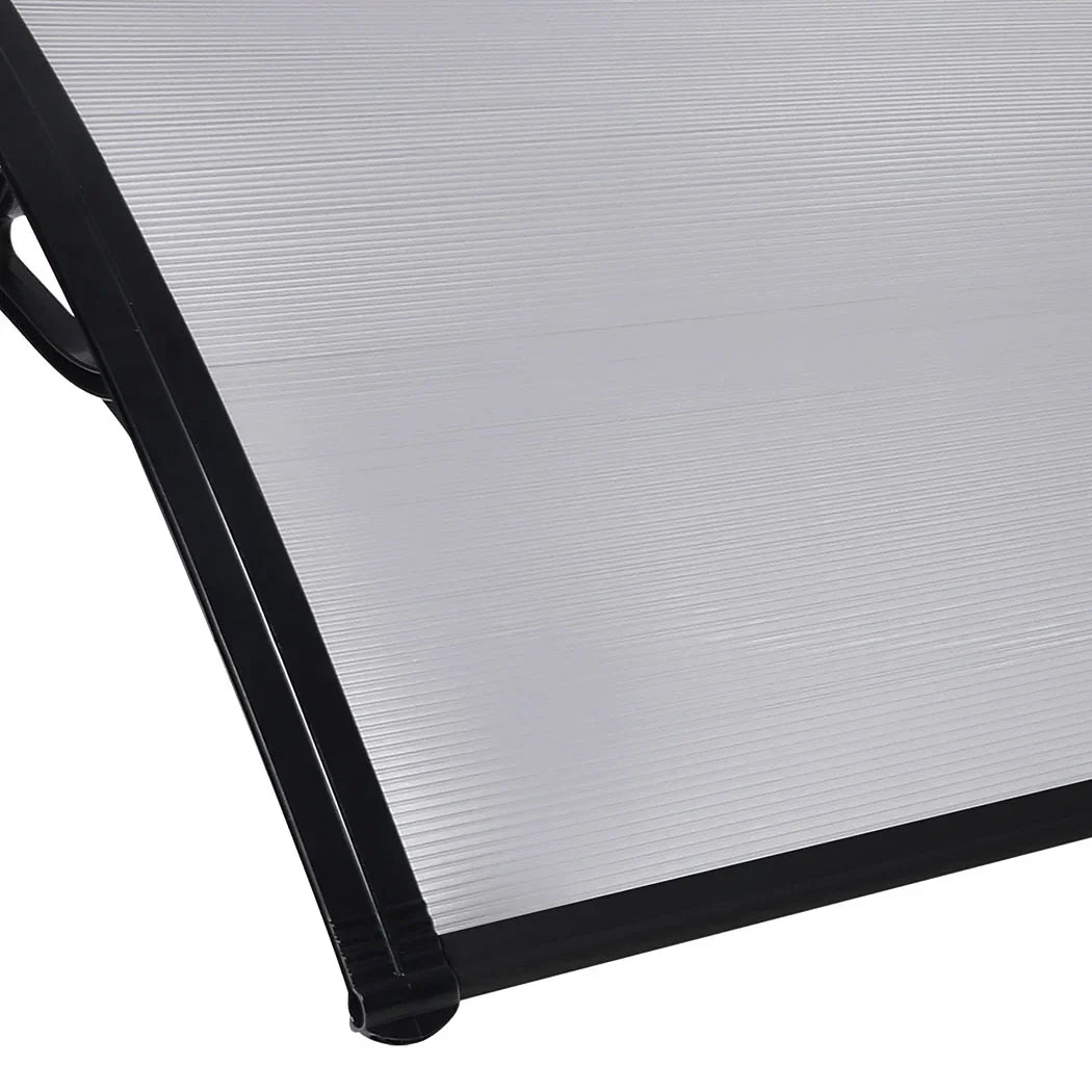 Mountview Window Door Awning Outdoor 1M X 1.2M Transparent 1x1.2M-2018816837600546820