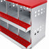 Pawz Chicken Nesting Box 6 Hole 2-Tier Roll Away Egg Collection Galvanized Coop-2072893572729933828