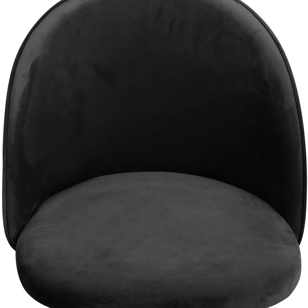 Levede 6x Dining Chairs Kitchen Cafe Black-2006732720369176580