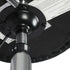 Levede Swivel Office Chair Round Rolling Stools PU Leather Height Adjustable-2050056760236052484