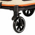 PaWz Dog Stroller Pet Pram Fold Shock Absorbing Wheels Outdoor Travel Orange-2100034992682962948