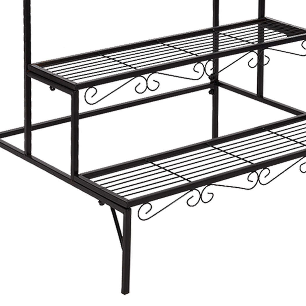 Levede Plant Stand 3 Tier Rectangle-1910112809358856196