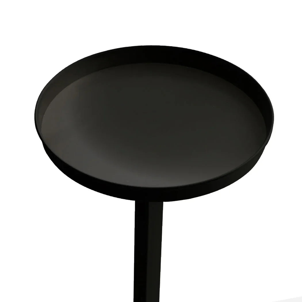 Levede Plant Stand Outdoor Indoor Flower Black Medium-2006732929472008196