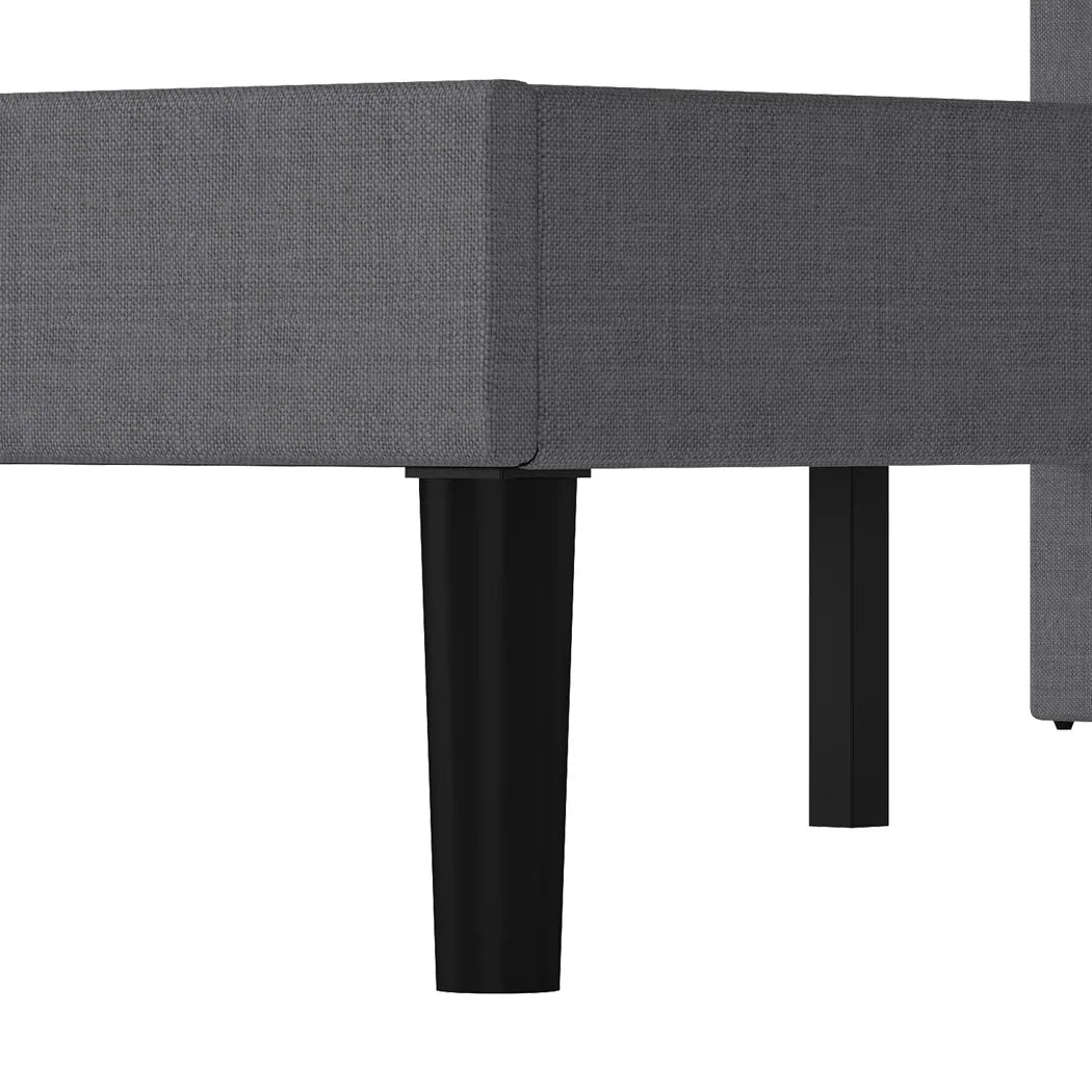 Levede Bed Frame Upholstered Platform Mattress Base Queen-2050056909104484356