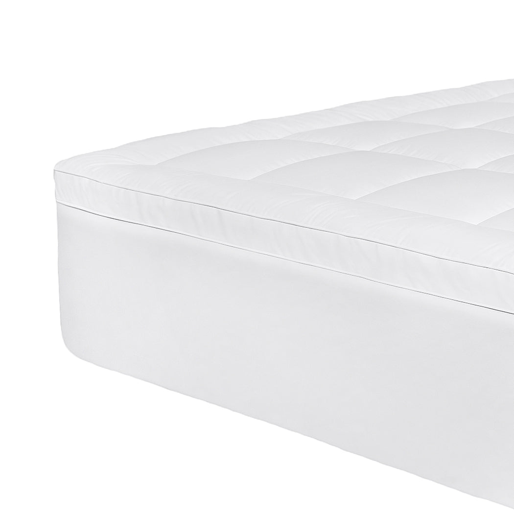 Dreamz Mattress Topper Pillowtop Cover Bed Protector Queen-2029387307706093572