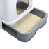 PaWz Cat Litter Box Fully Enclosed Kitty Grey-2018816755983585284
