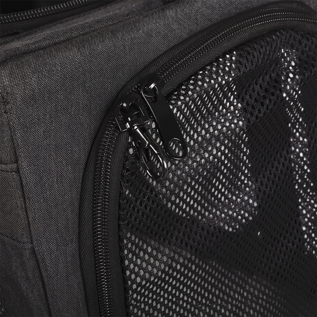 Pawz Cat Carrier Airline Under-Seat Pet Carrier 5mm Frame Black Oxford-2100034988018896900