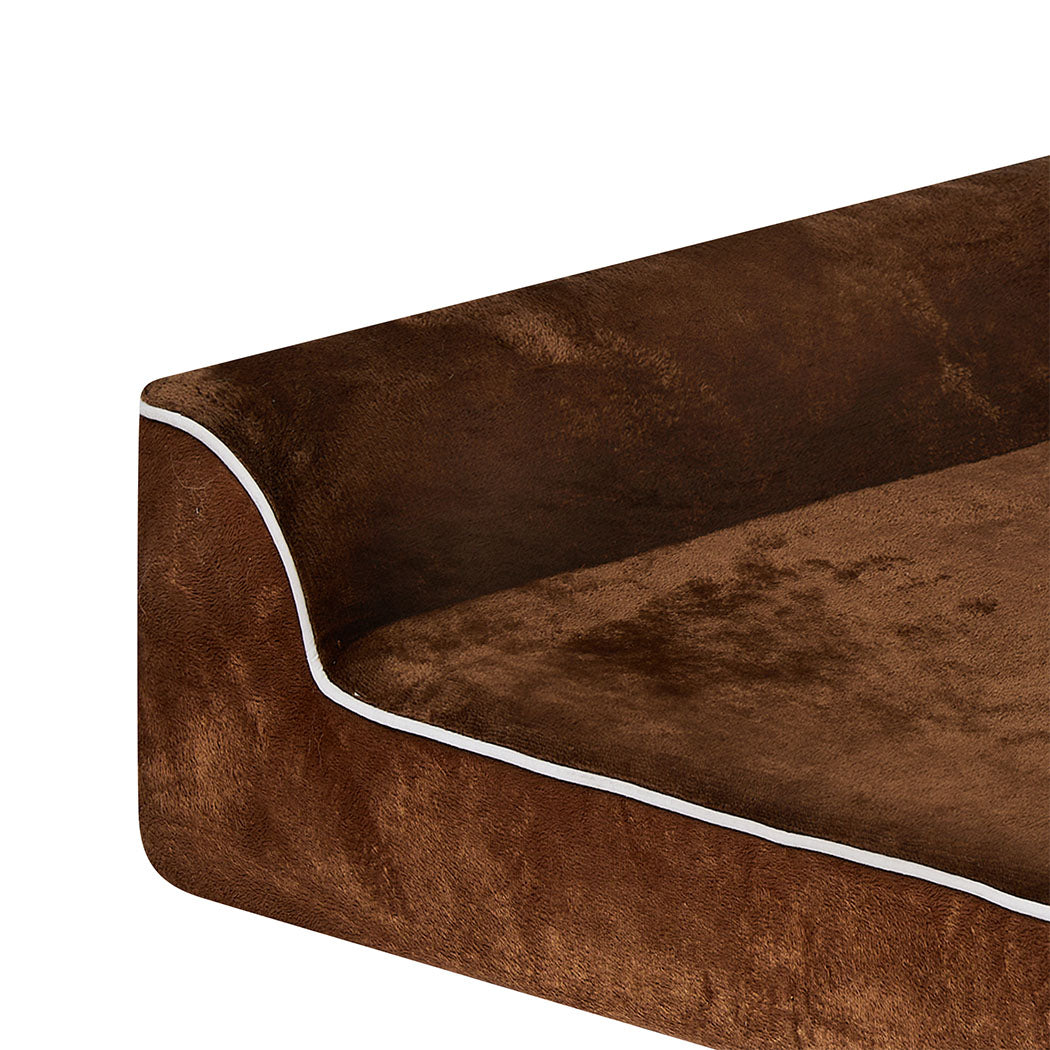 Pawz Orthopedic Dog Bed XL Coffee-1894516776155353092