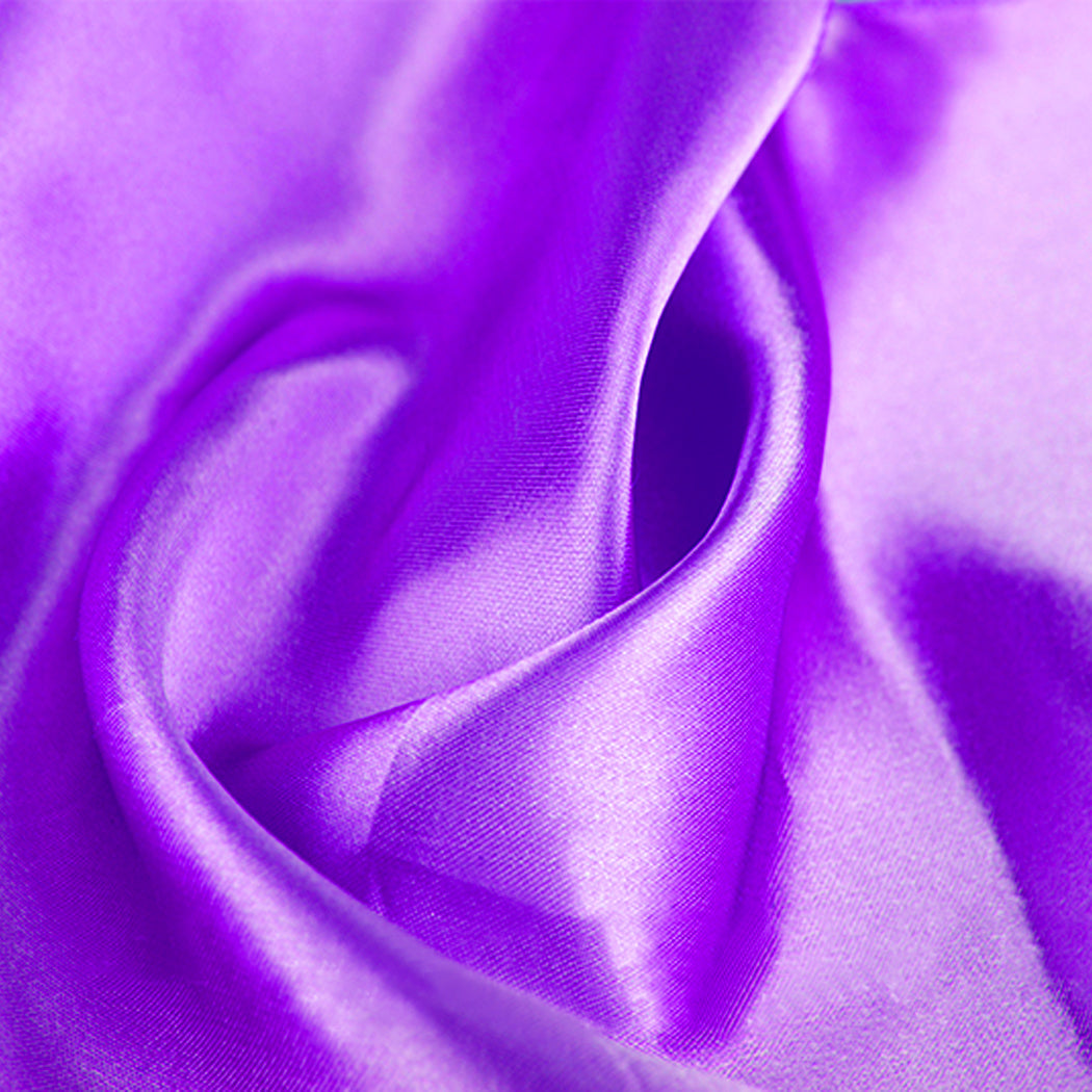 20x Multicoloured Satin Chair Sashes Lavender-2065254449840001028