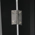 PaWz 4 Panels Wooden Pet Gate Dog Fence Black 600x 3MM-1864184510002892804