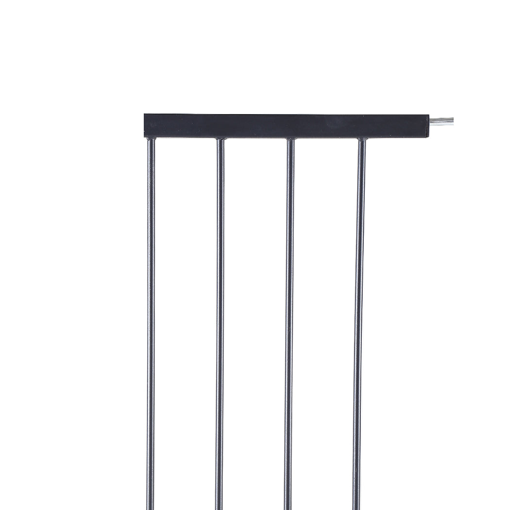 Levede Baby Safety Gate Adjustable Pet Black 30cm Extension-1864183161701928964