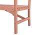 Levede 3 Seater Garden Bench Eucalyptus Wood Outdoor Patio Backrest Red Brown-2100034983359025156