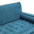 Levede Fabric Sofa Armchair 3 Seater Couch Blue 191cm Wide-2018816942655279108