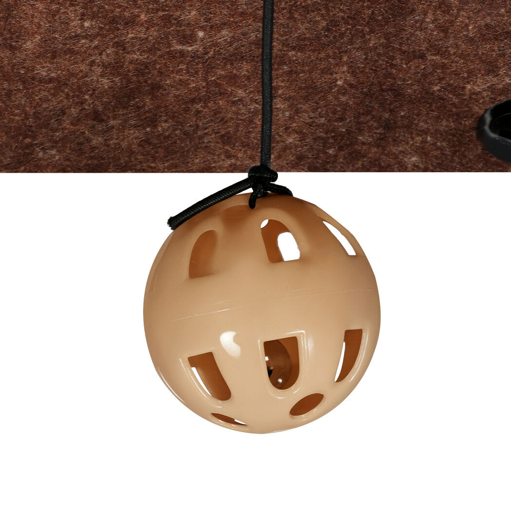 Pawz Cat Scratching Board Corrugated Cardboard 2 Balls-2029387296238866436