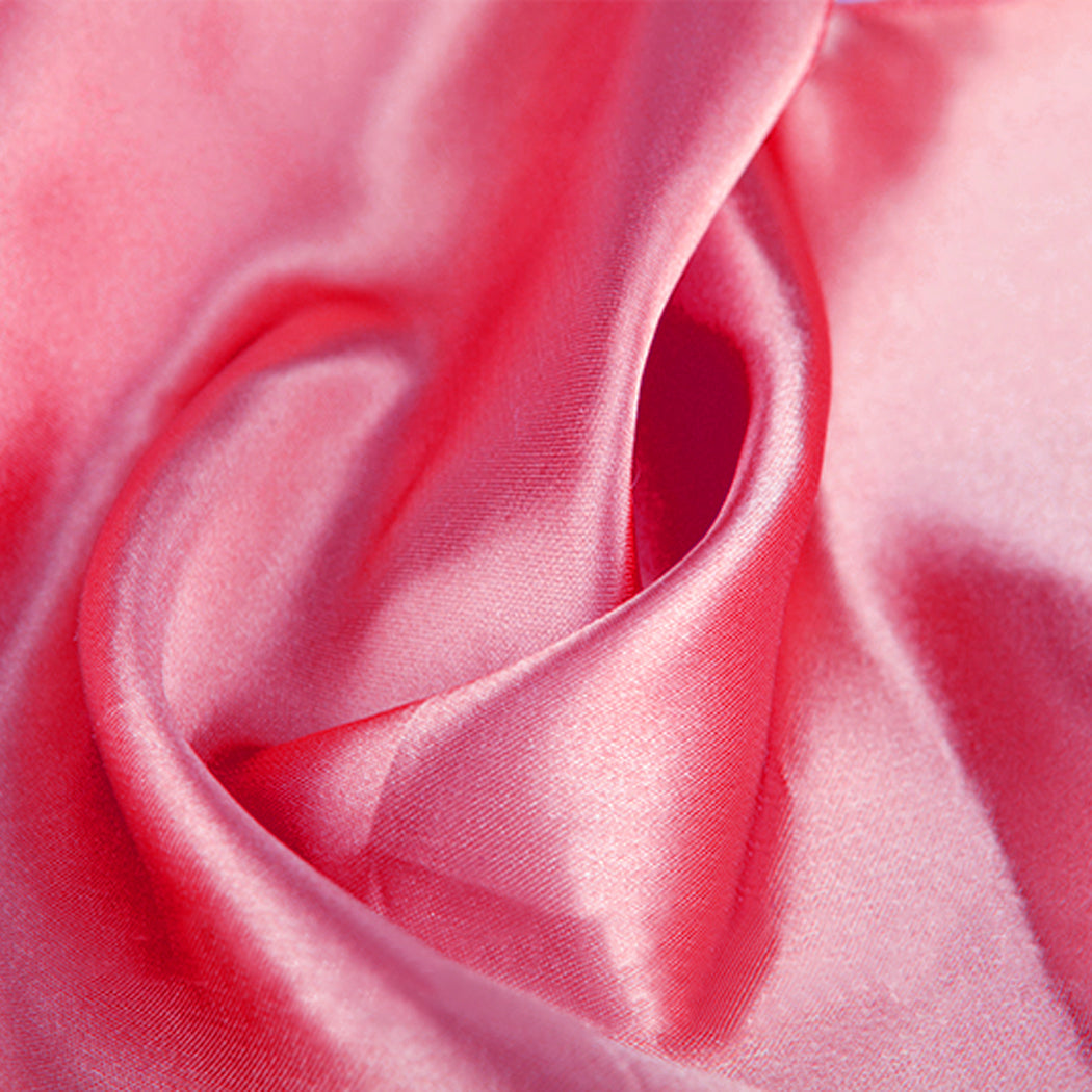 50x Satin Chair Sashes Cloth Cover Wedding Mauve-2018816776950910980
