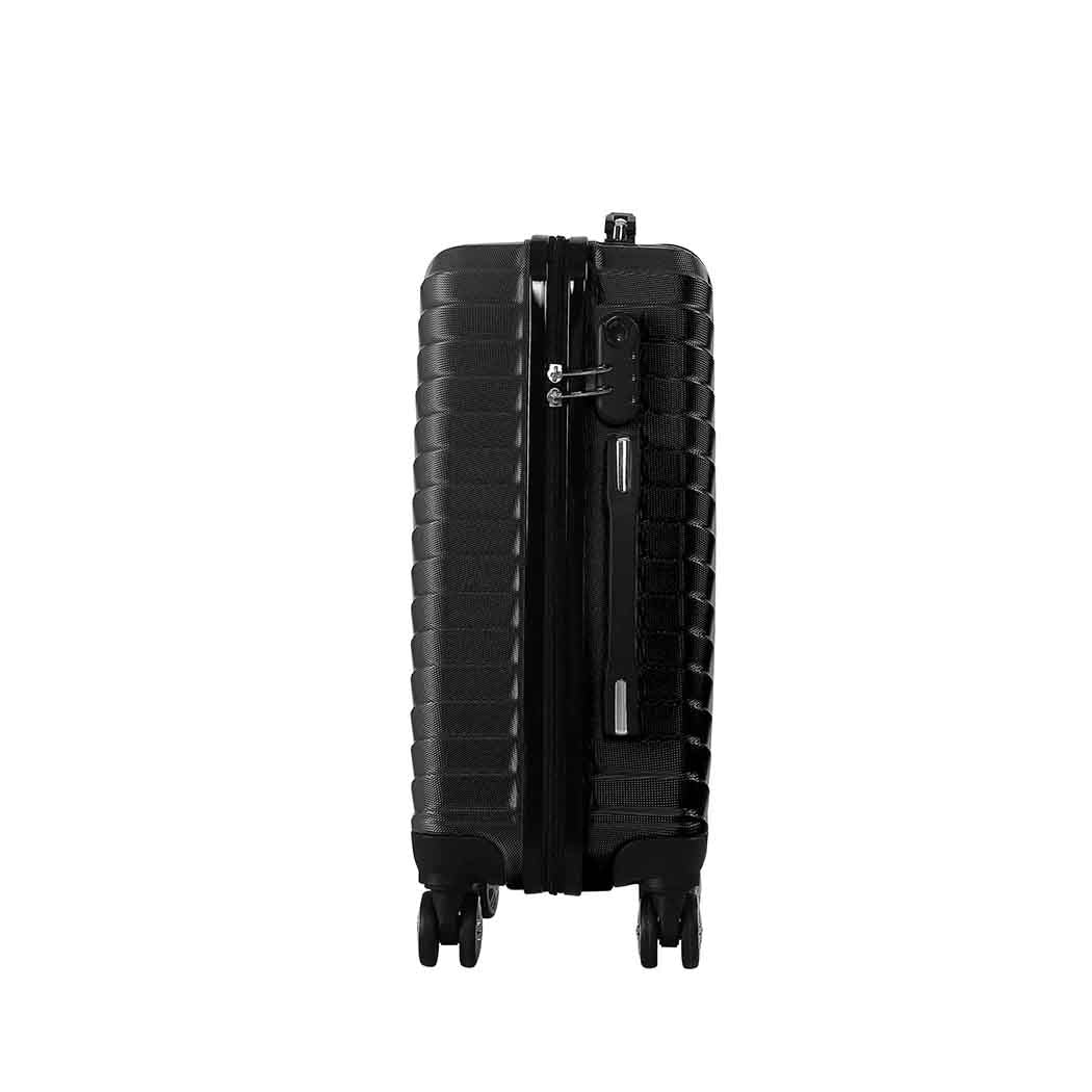Slimbridge 20" Carry On Travel Luggage Black 20 inch-1864184359662260228