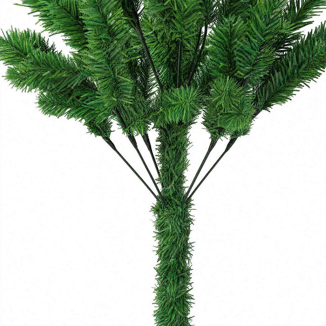 Santaco Christmas Tree 180cm Artificial Xmas Tree 483 PVC Tips Green-2100035037570404356