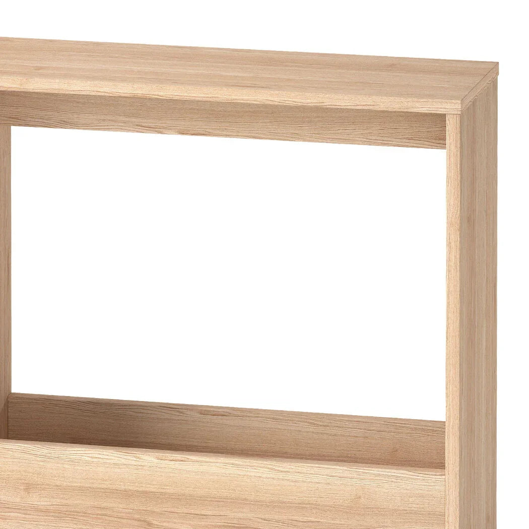 Levede Side Table with Magazine Rack Small End Table-2029387218107371524